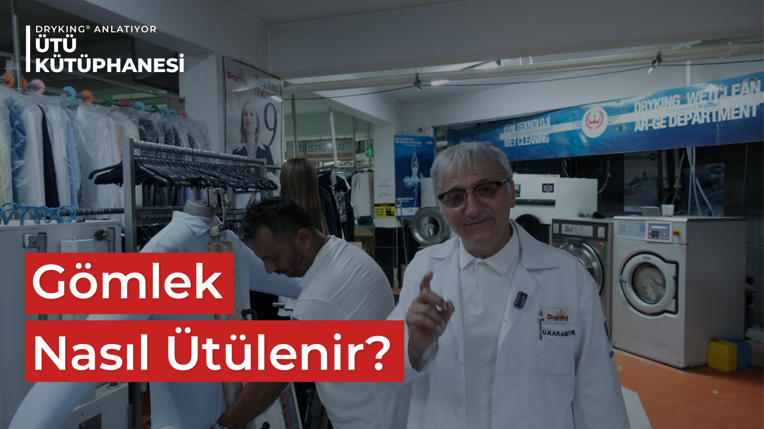 Gömlek Ütüsü Nasıl Yapılır? (Çizgisiz Kol Ütüleme) Dryking Anlatıyor…