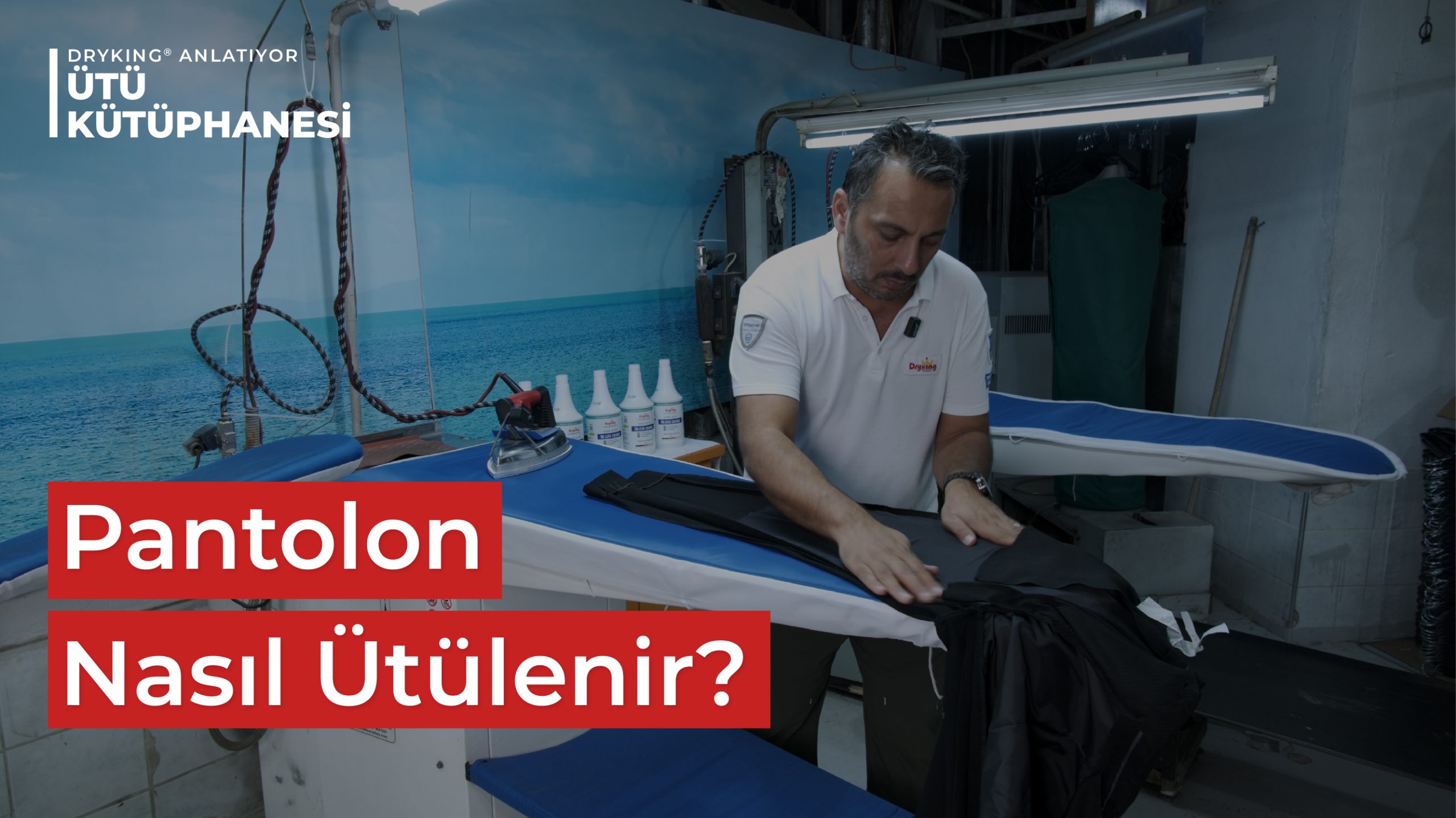 Pantolon Ütüsü Nasıl Yapılır? Dryking Kuru Temizleme Anlatıyor…