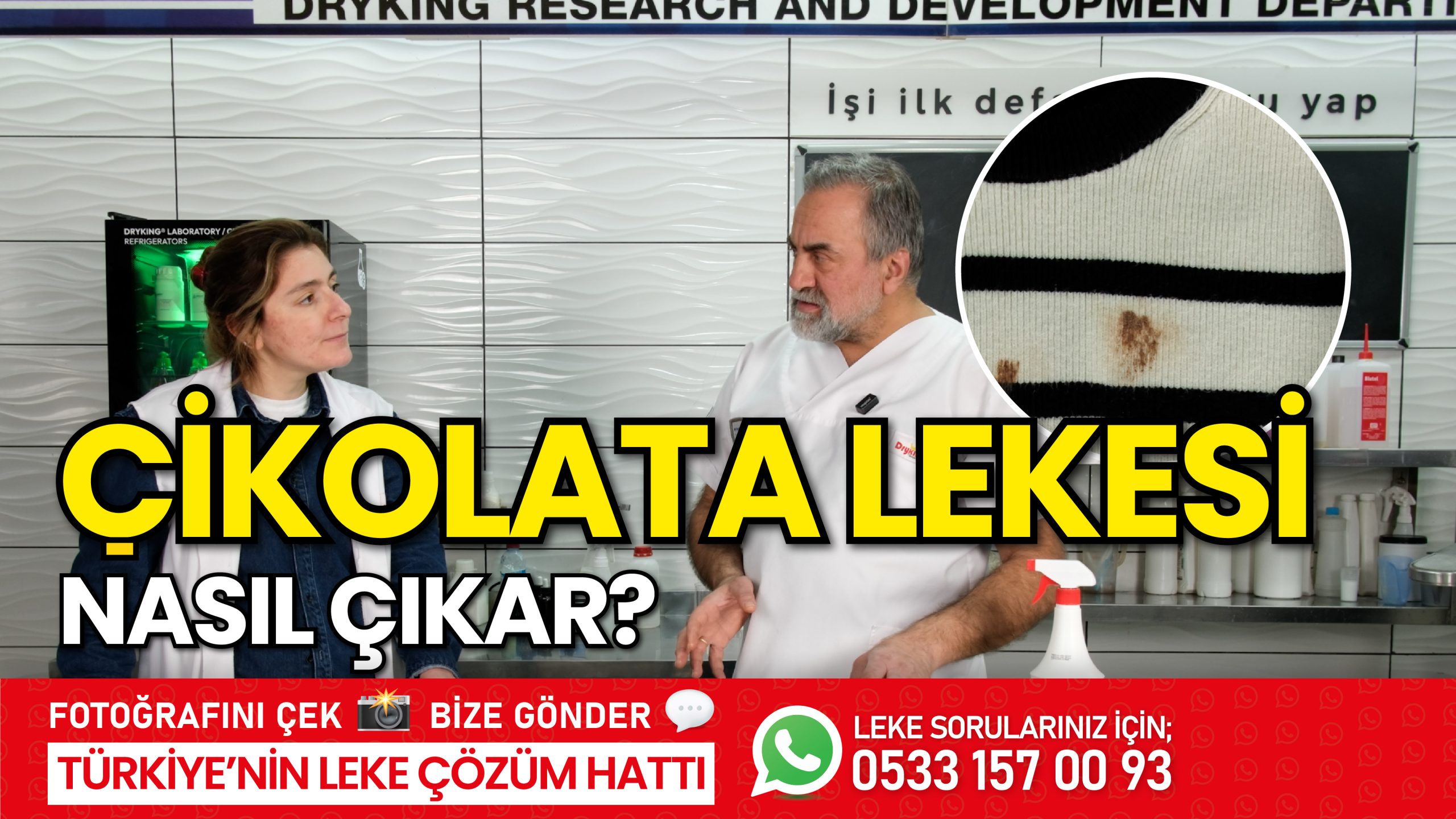 Çikolata Lekesi Nasıl Çıkar?