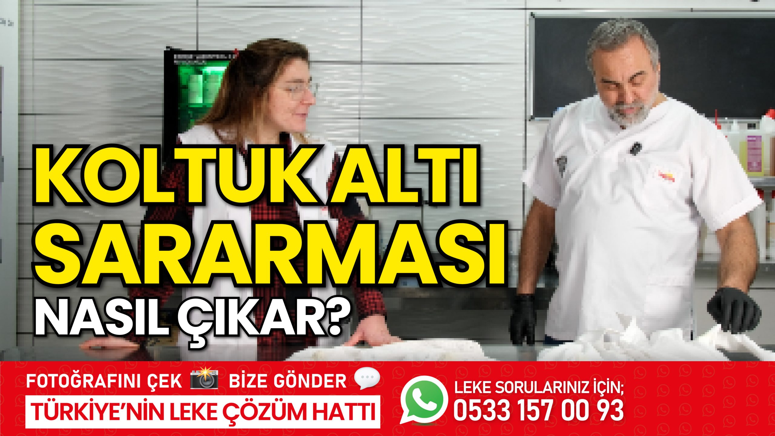 Koltuk Altı Lekesi ve Sararması Nasıl Çıkar?