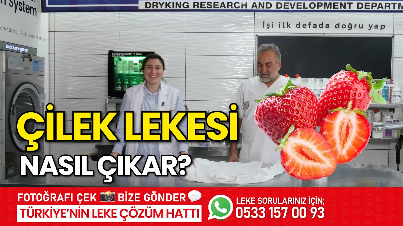 Çilek Lekesi Nasıl Çıkar?
