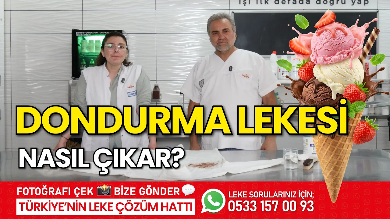 Dondurma Lekesi Nasıl Çıkar?