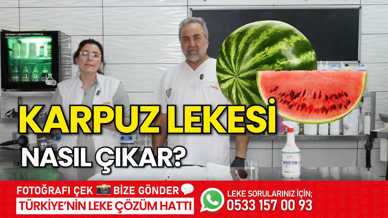 Karpuz Lekesi Nasıl Çıkar?