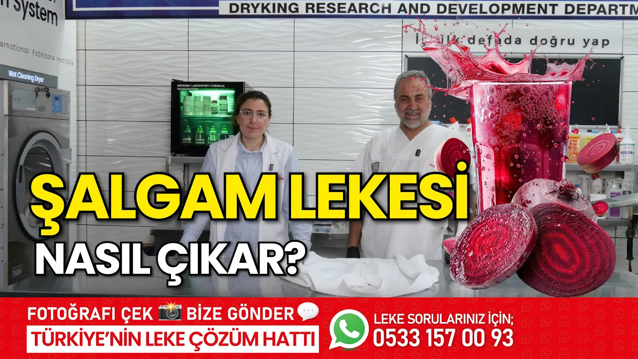 Şalgam Lekesi Nasıl Çıkar?