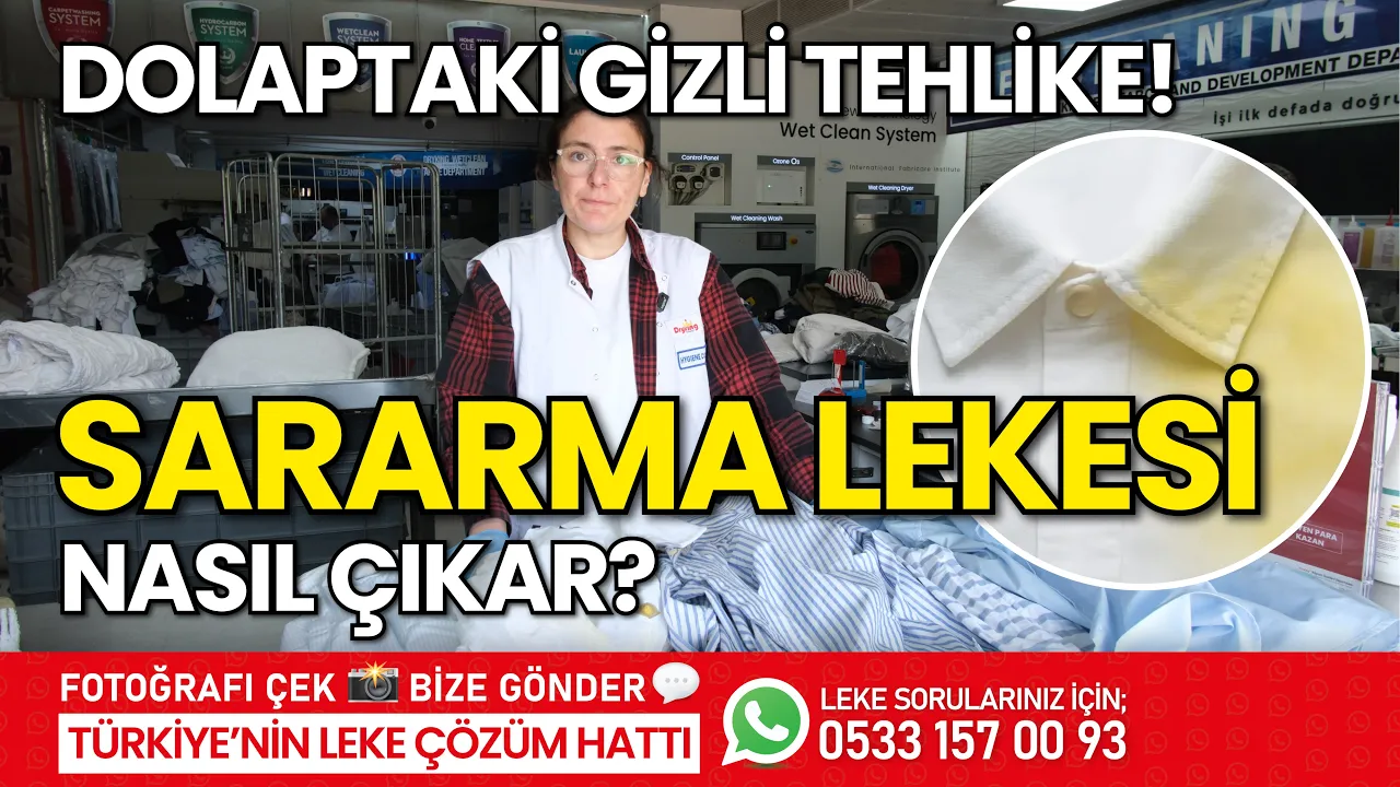Sararma Lekesi Nasıl Çıkar?